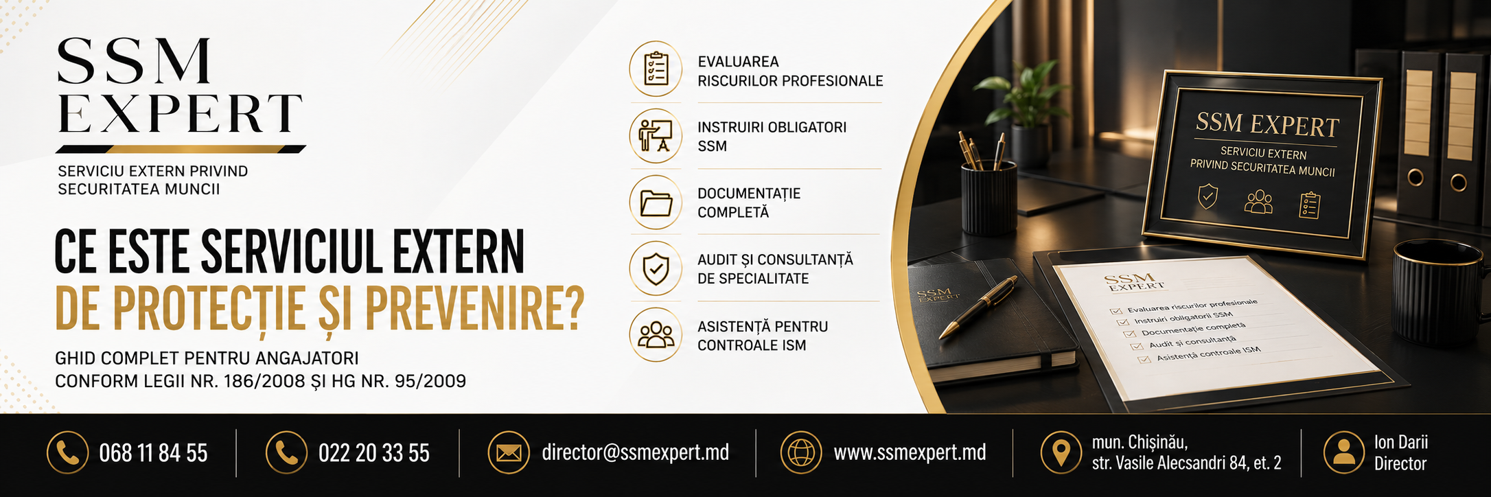 Ce este serviciul extern de protecție și prevenire? Ghid complet pentru angajatori conform Legii nr. 186/2008 și HG nr. 95/2009