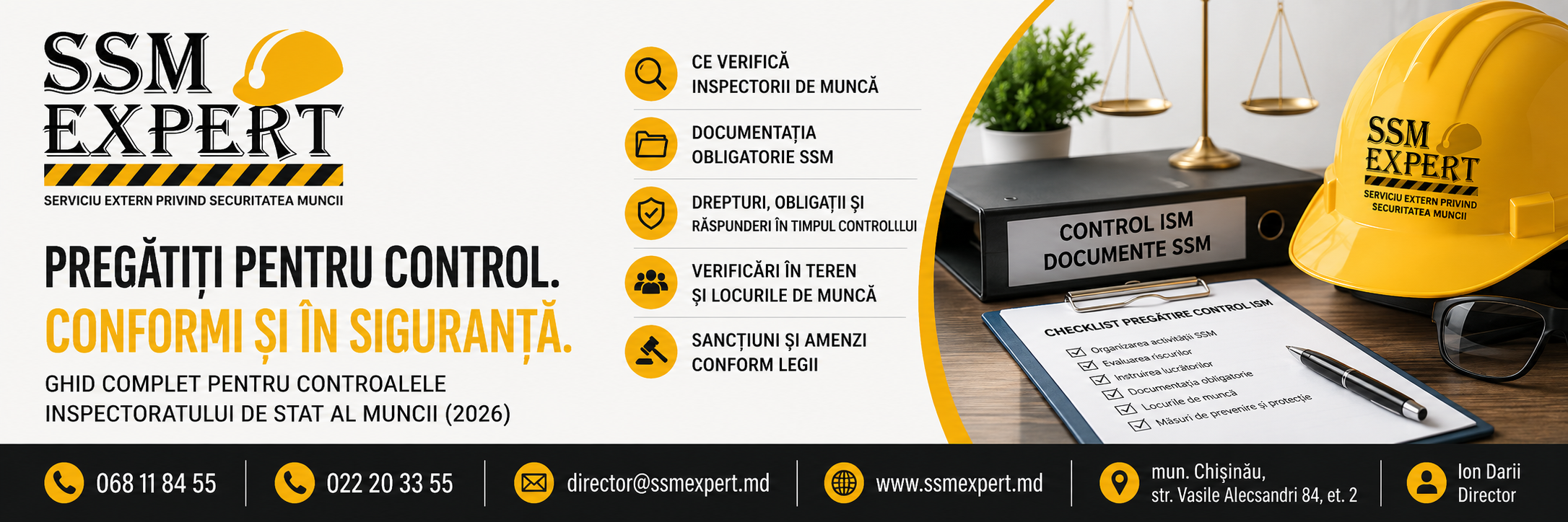 Ce verifică Inspectoratul de Stat al Muncii în timpul unui control? Ghid complet pentru angajatori în Republica Moldova (2026)